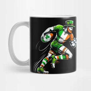 Leprechaun League: Irish Rugby Champion St. Paddy's Shirt Mug